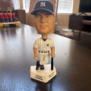 New York Yankees Roger Clemens Bobblehead Vintage Collectible
